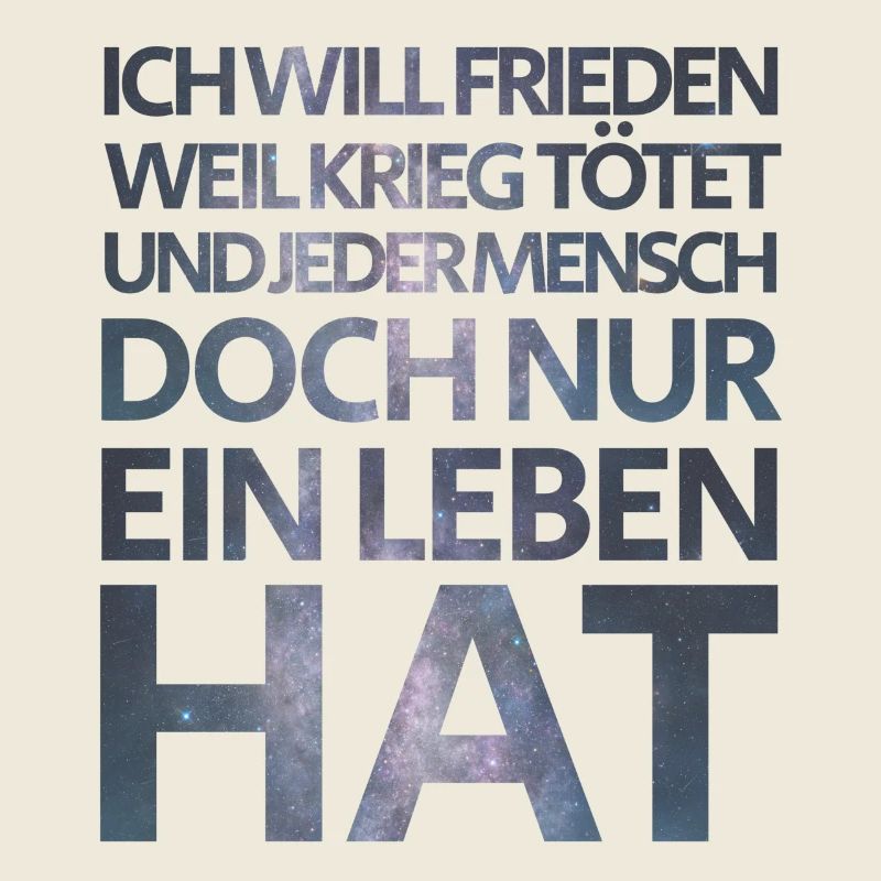 Ich will Frieden