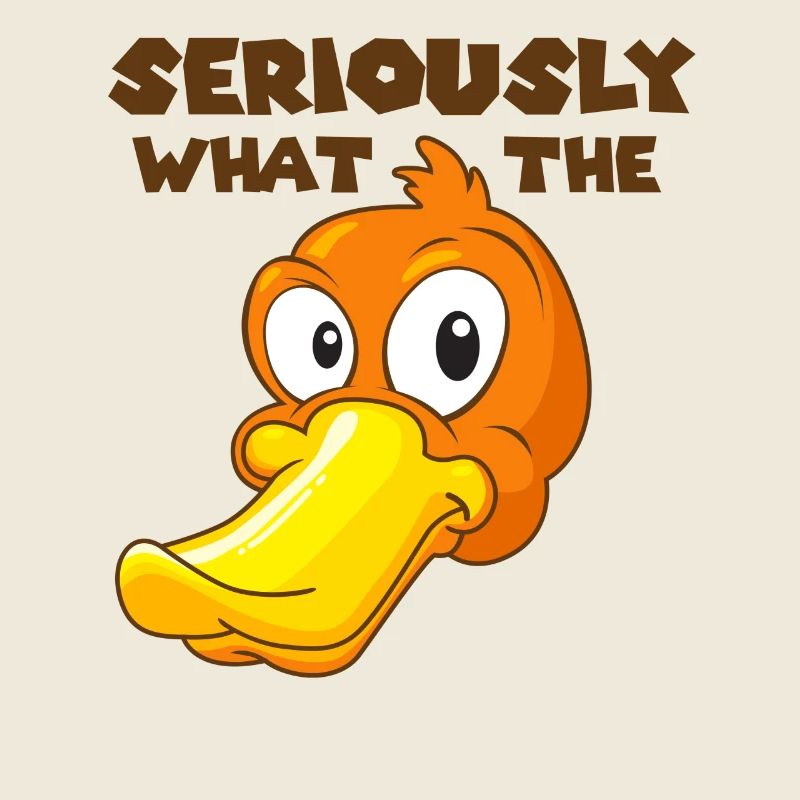 Sérieusement ce que le canard