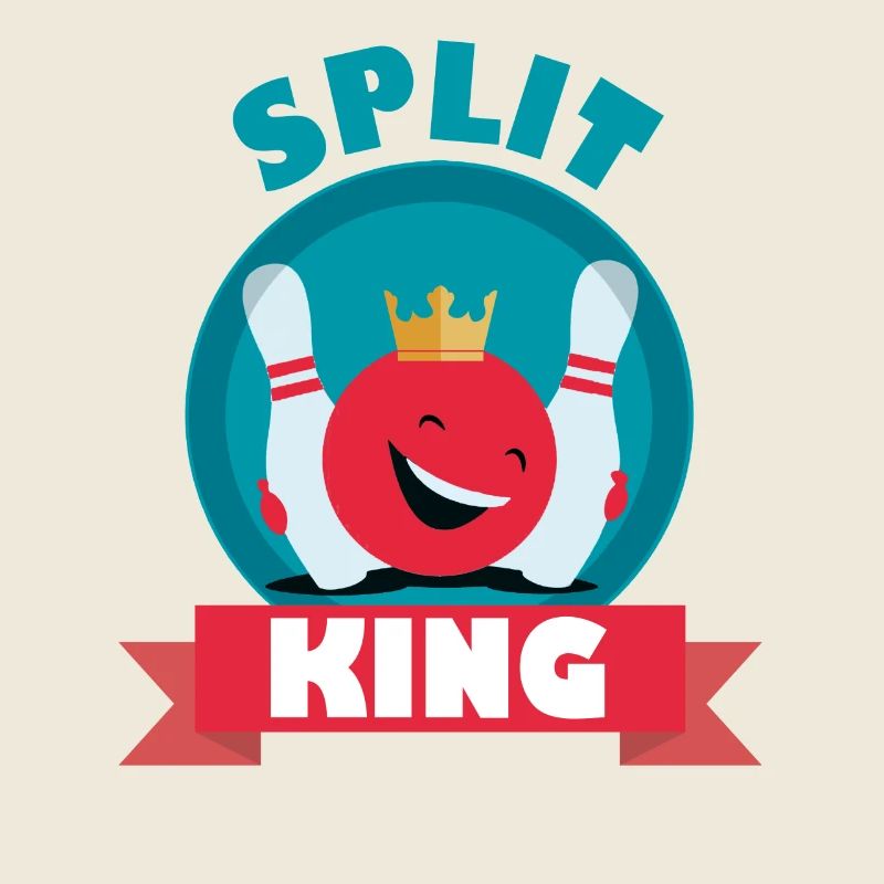 King de Split Happens Bowling Roi Fun équipe