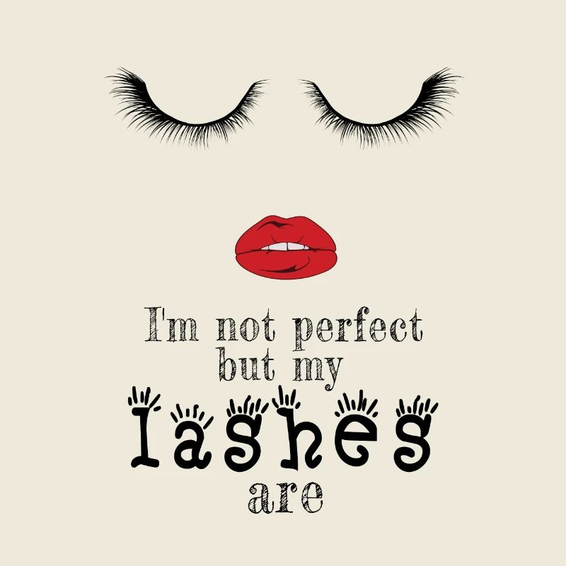 Perfekte Wimpern