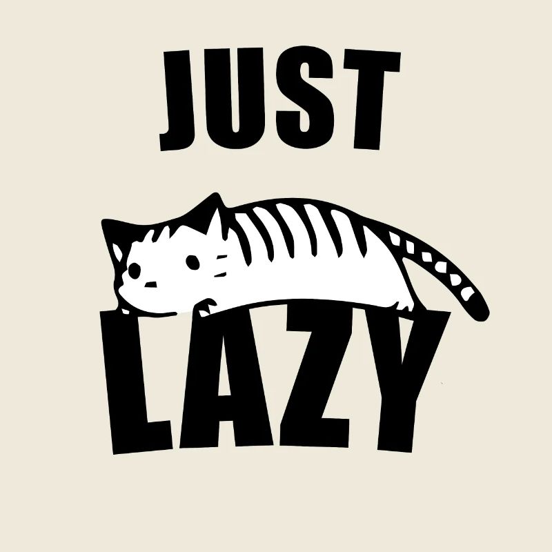 Just Lazy Cat
