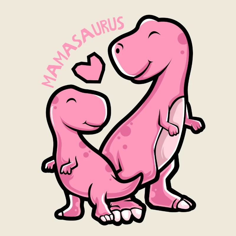 Mamasaurus - Funny Dinosaur Graphic