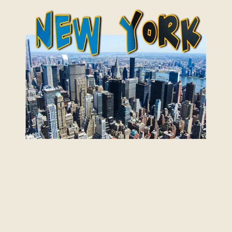 New York Stadt mit Gebäuden NY