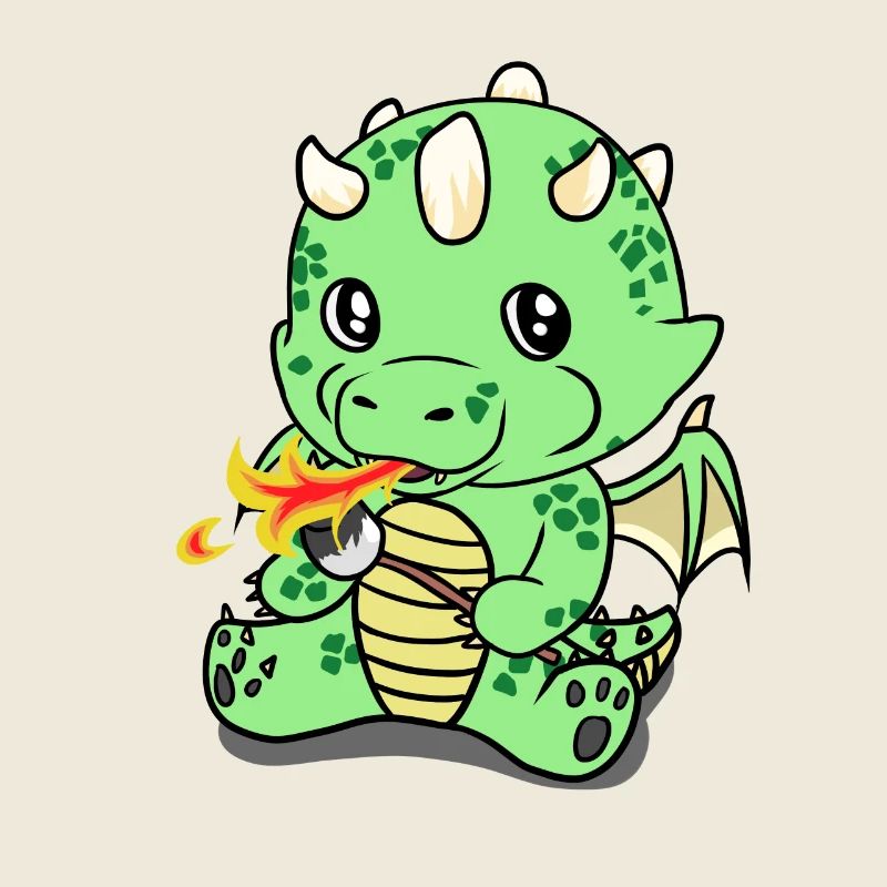 Marshmallow Dragon