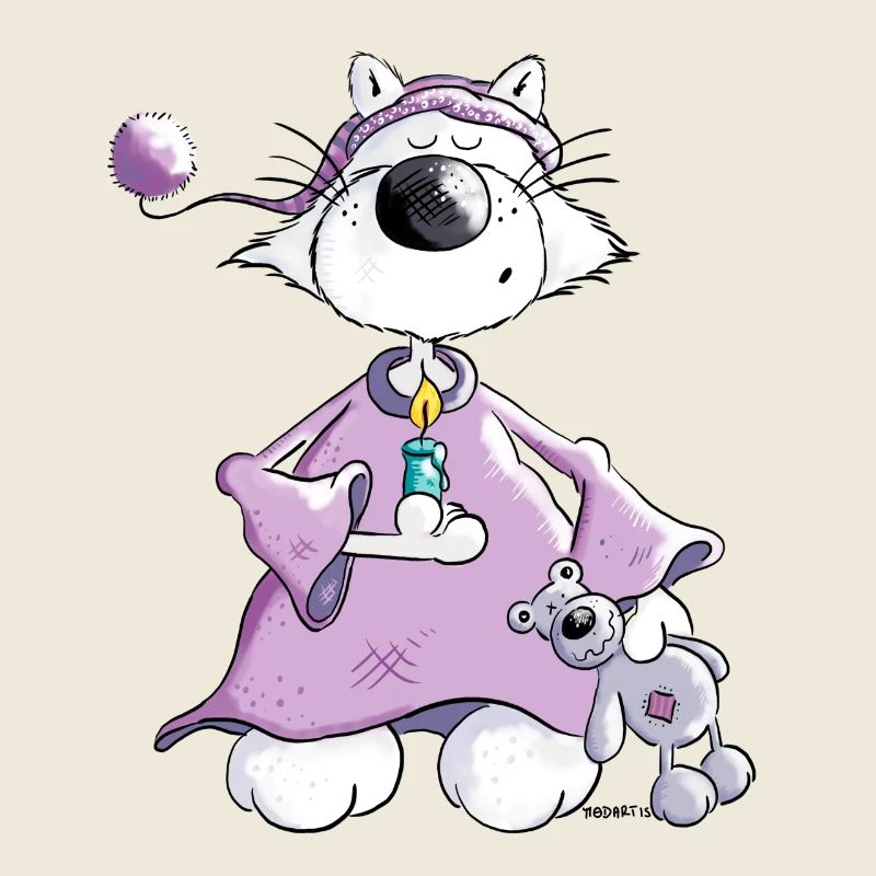Sleepyhead - Cat - Teddy