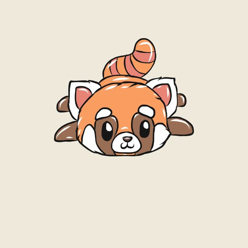 Panda rouge