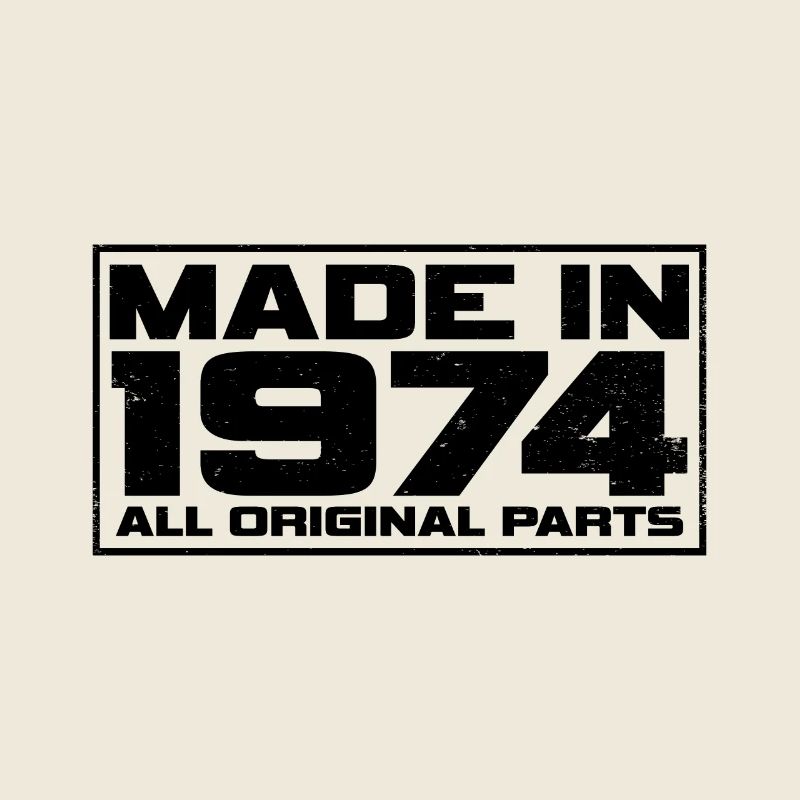 Fabriqué en 1974