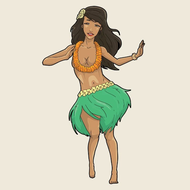 Hula Tänzerin