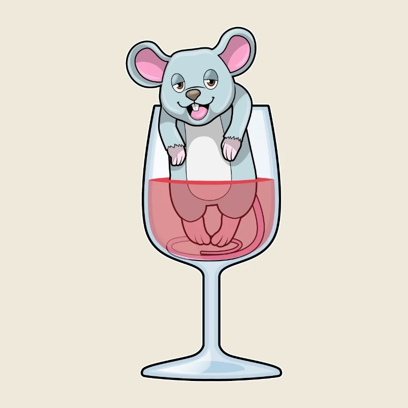 Ratte Rotwein
