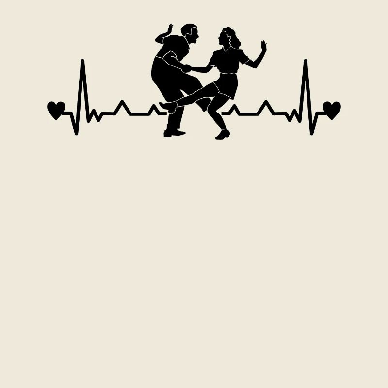Boogie Woogie Danse couple heartbeat