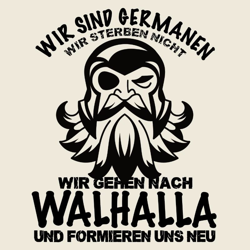 Steampunk Bartgesicht Silhouette