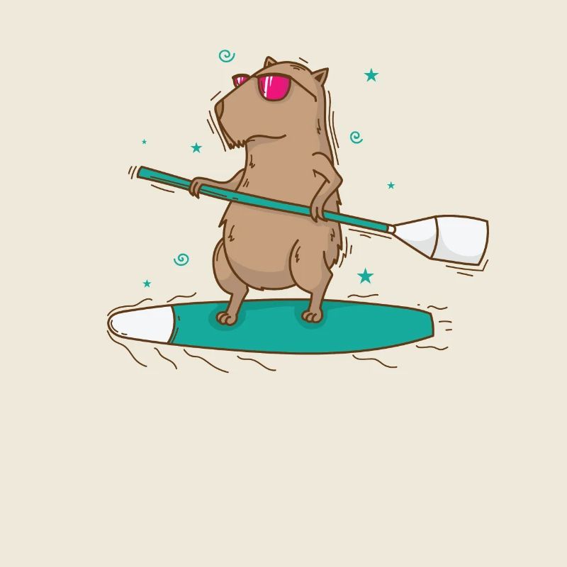 Caviidae Cochon d’Inde Surfs Rongeur
