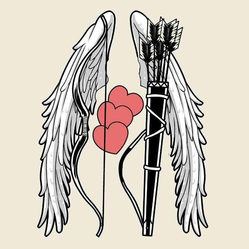 Schütze Pfeil Bogen Jagt Jäger Bogenschütze Liebe