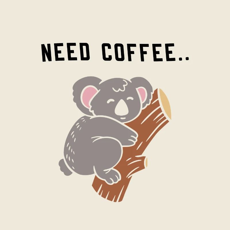 Kaffee Spruch Koalabär