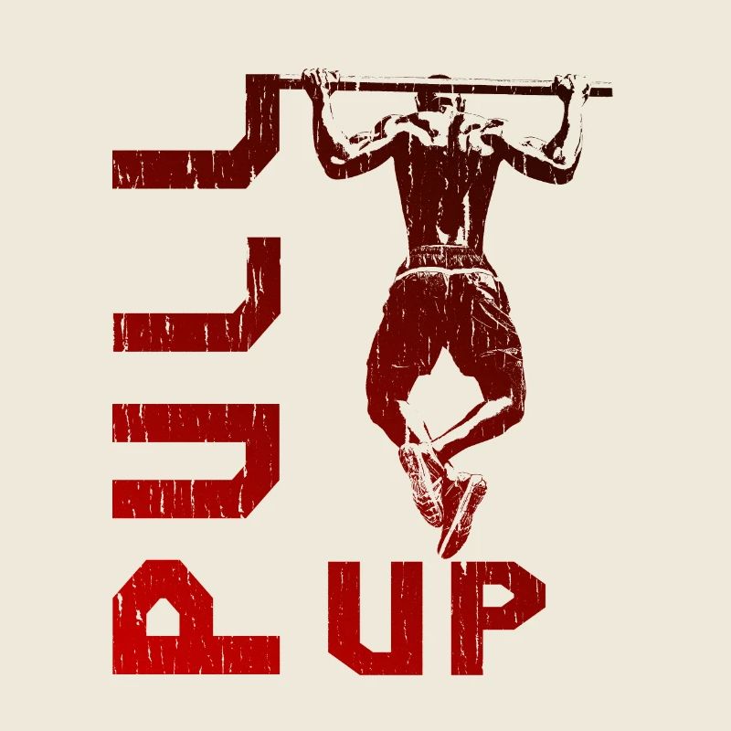 Pull-Up Calisthenics Red Power Design