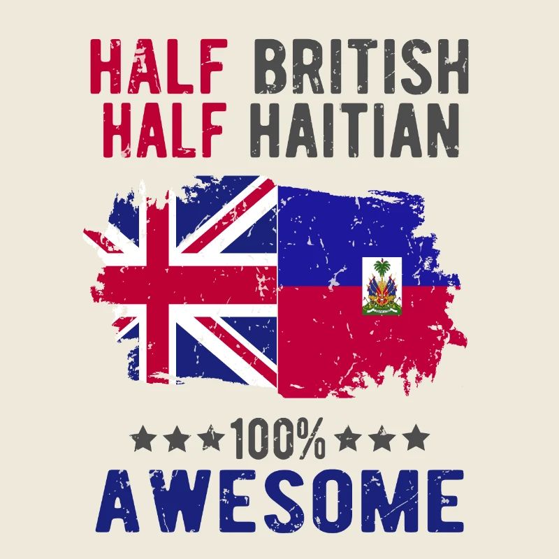 Half British Half Haitian