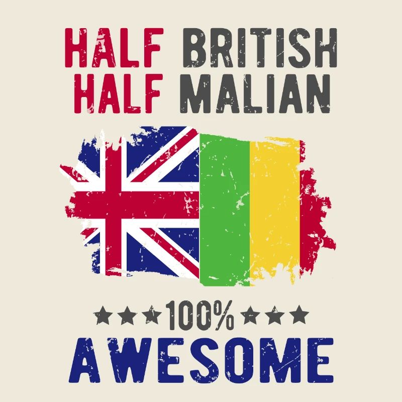 Halb Brite Halb Malier