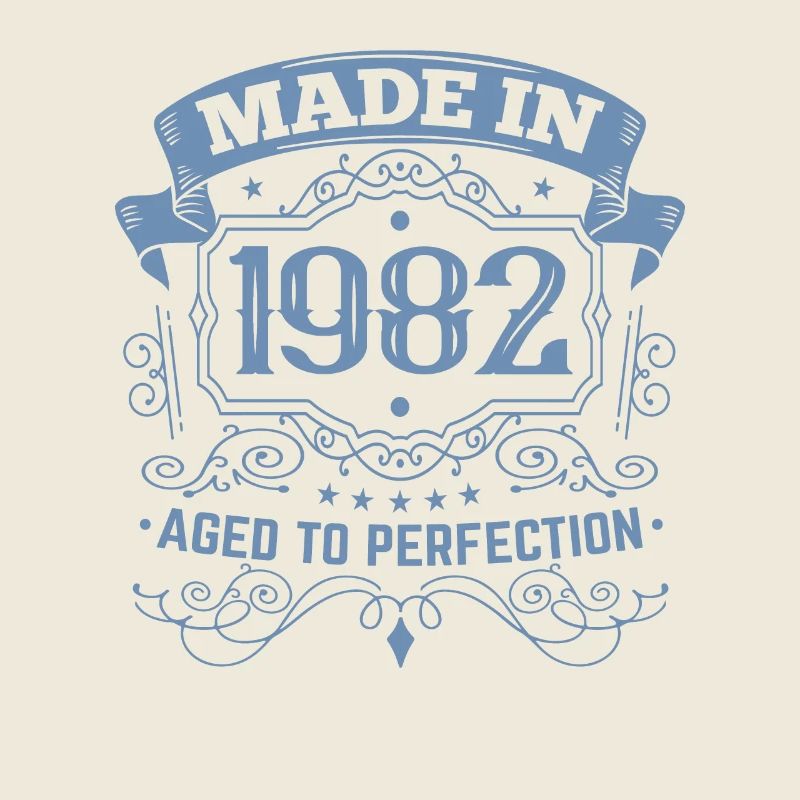 Made in 1982 Birthday Vintage