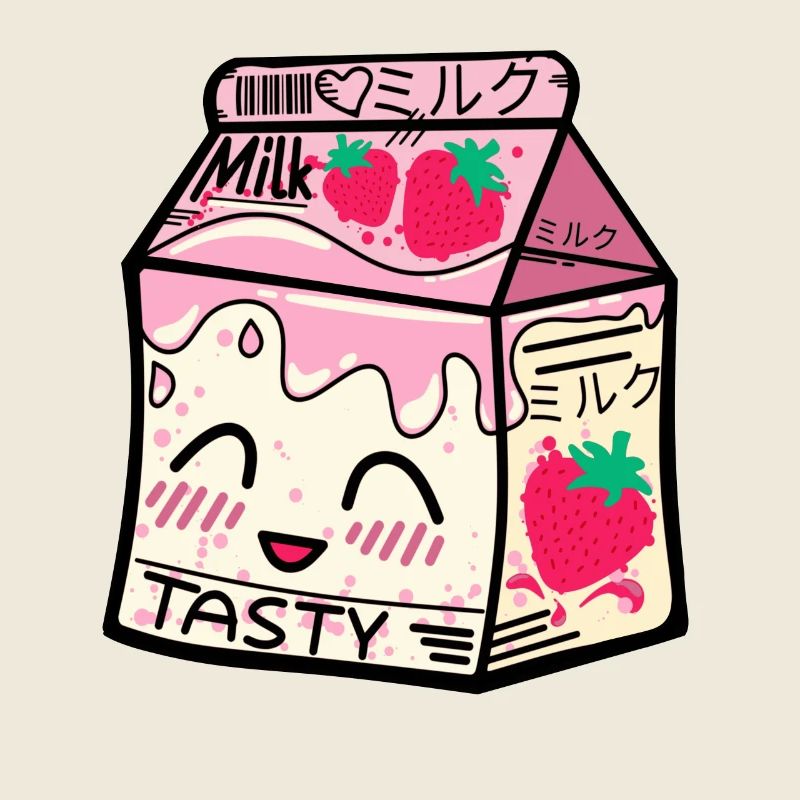 Strawberry Milk Pack kawaii