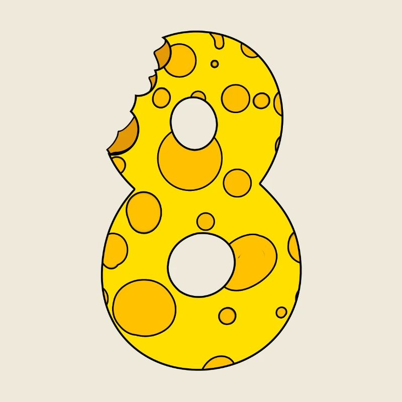 Numéro 8 Digit Cheese