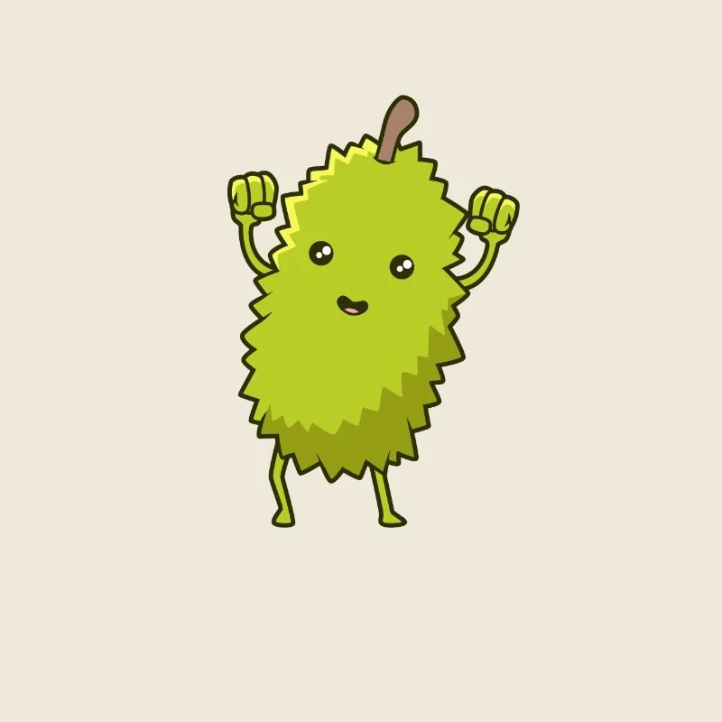 Kawaii Comic Durian
