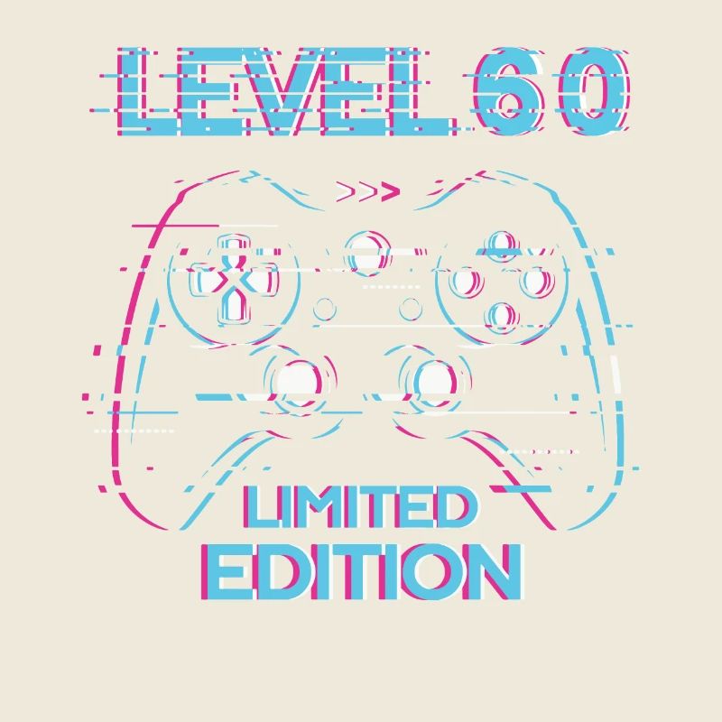 Birthday Level 60 Gaming Limited Edition Gamer