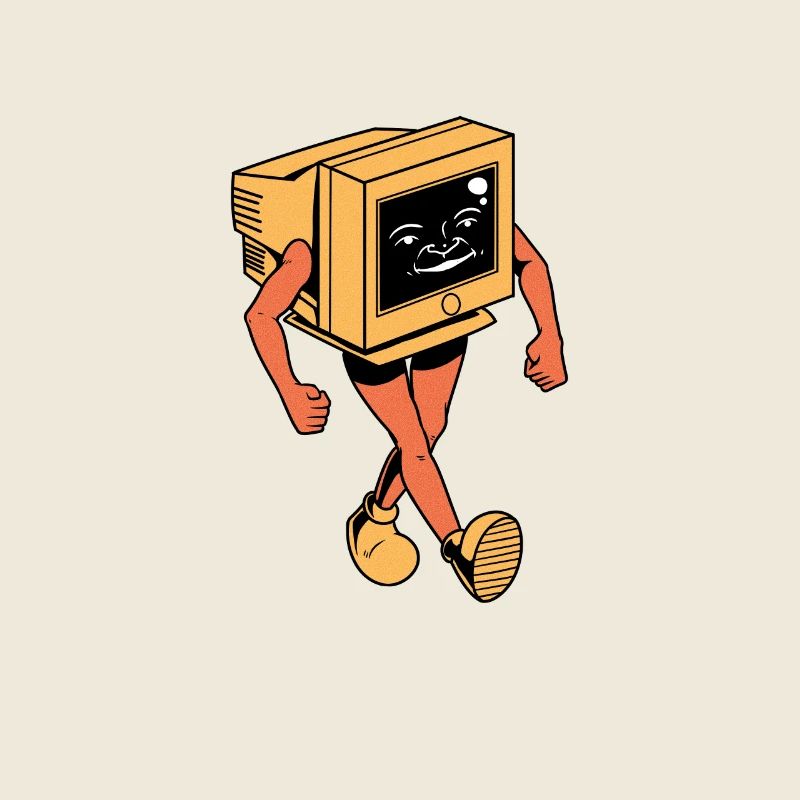 Retro Röhrenmonitor