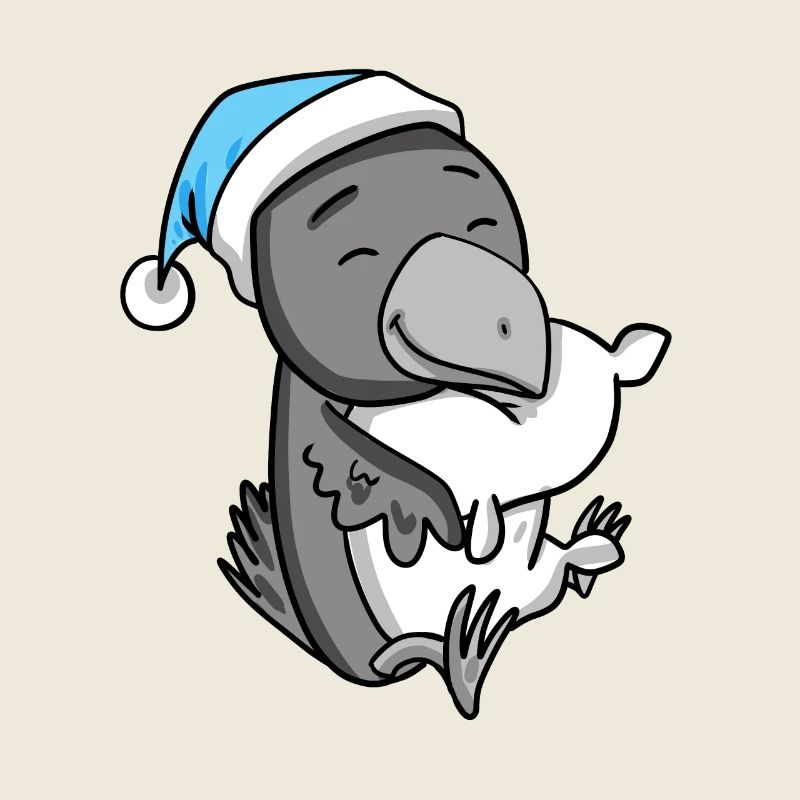 Bébé corbeau