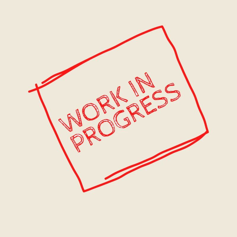 work in progress - Funny Gift Idea for Students