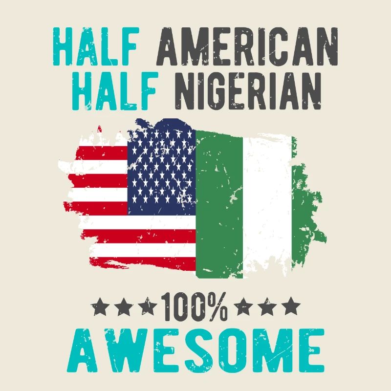 Halb Amerikaner Halb Nigerianer