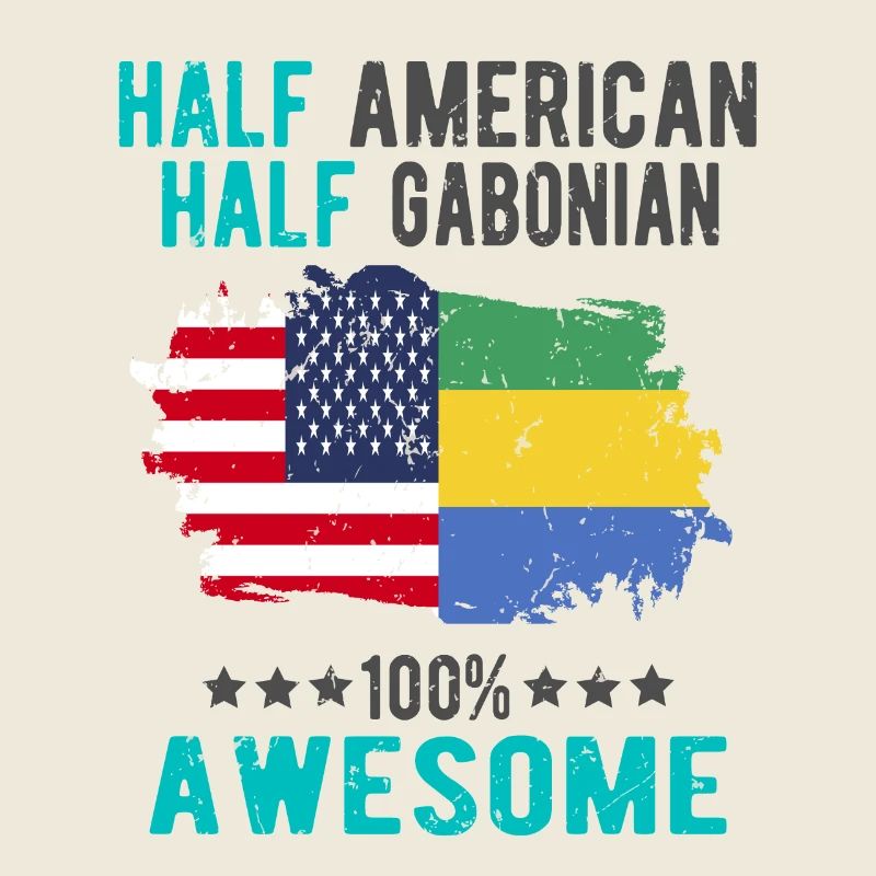 Halb Amerikaner Halb Gabuner