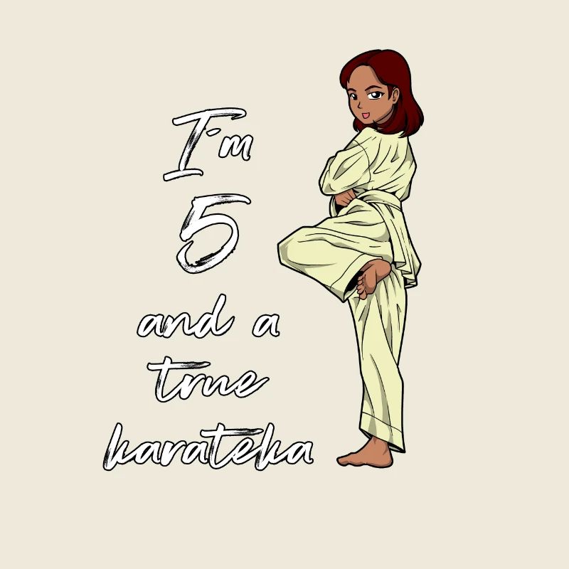 Ich bin 5 - Mädchen Karate