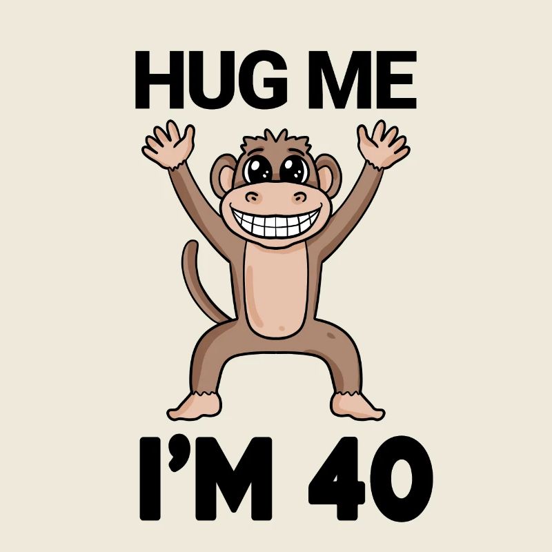40 birthday - 40 years - hug