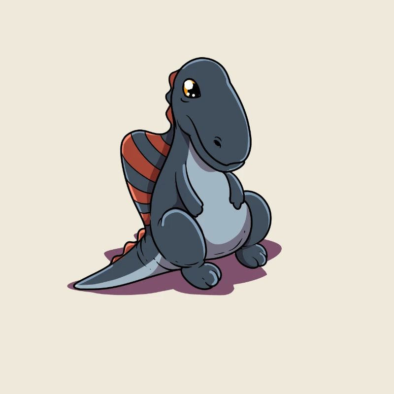 Spinosaure de dessin animé