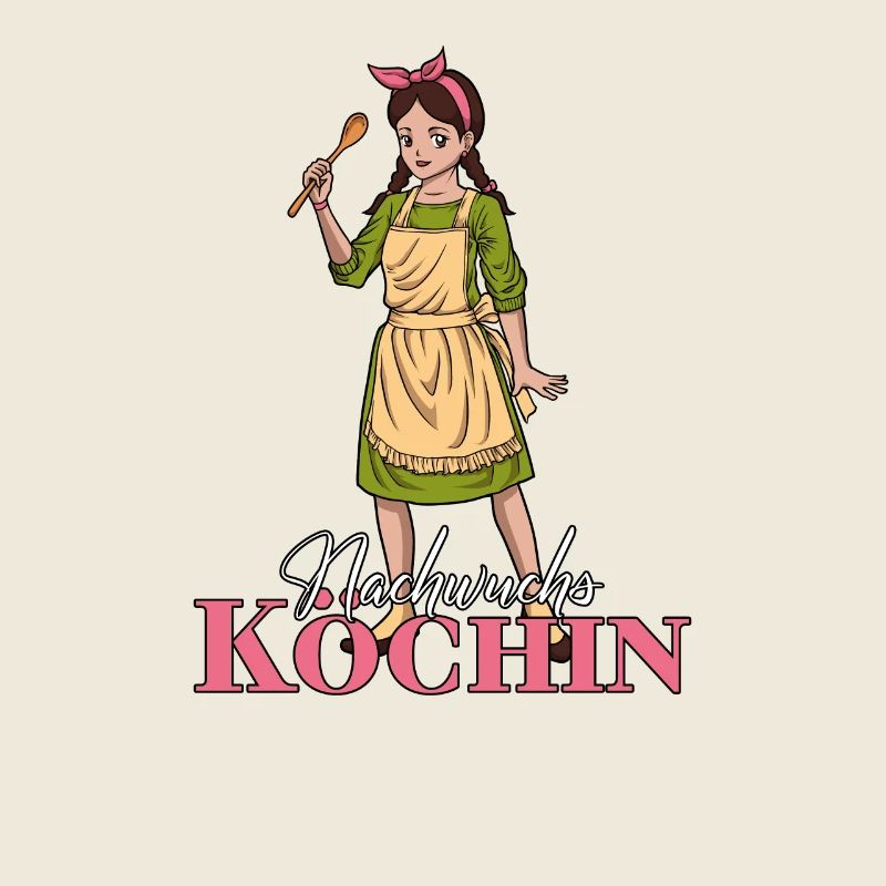 Mädchen Nachwuchs Koch