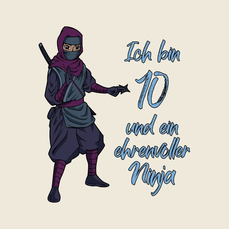 Ich bin 10 - Jungen Ninja