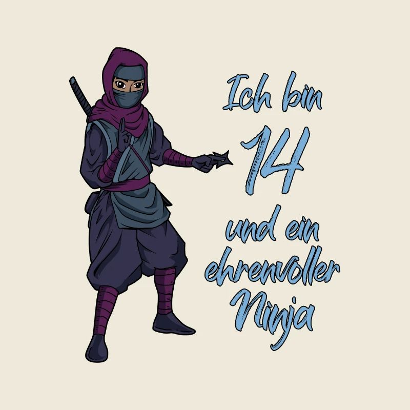 Ich bin 14 - Jungen Ninja