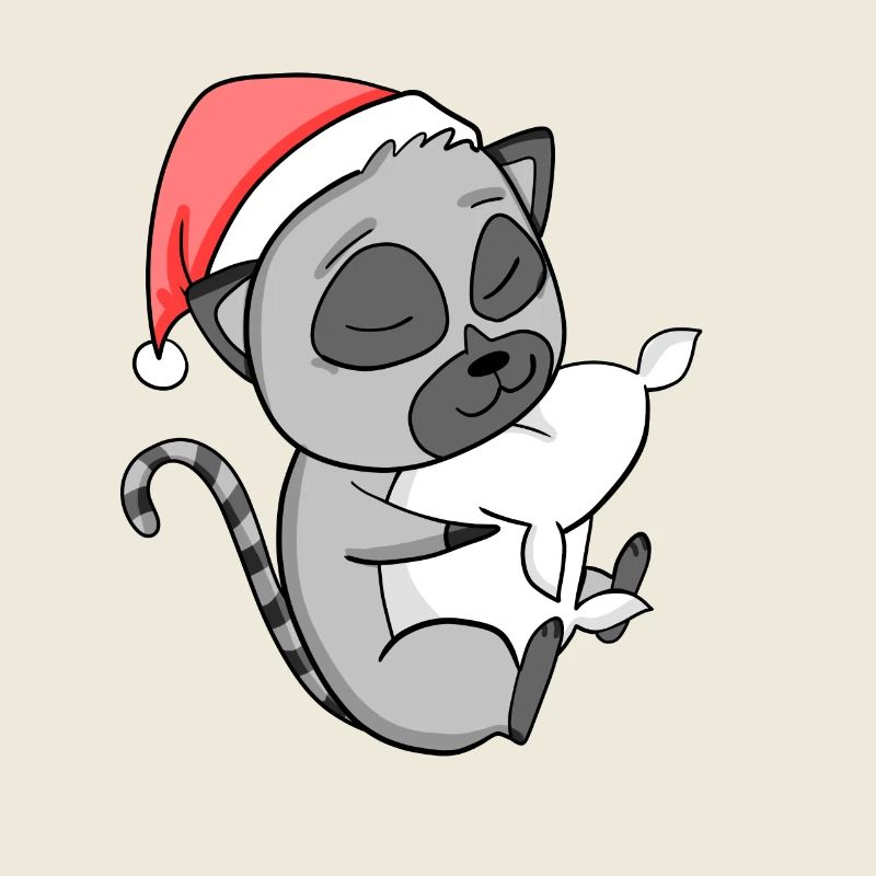 Lémurien Noël