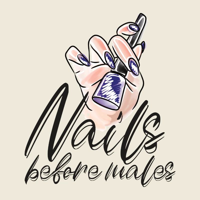 Nägel Vor Männern Nageldesignerin