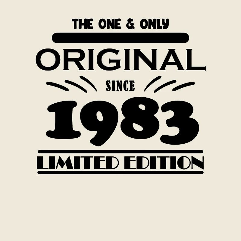 1983 - Année de construction 1983 - Né en 1983