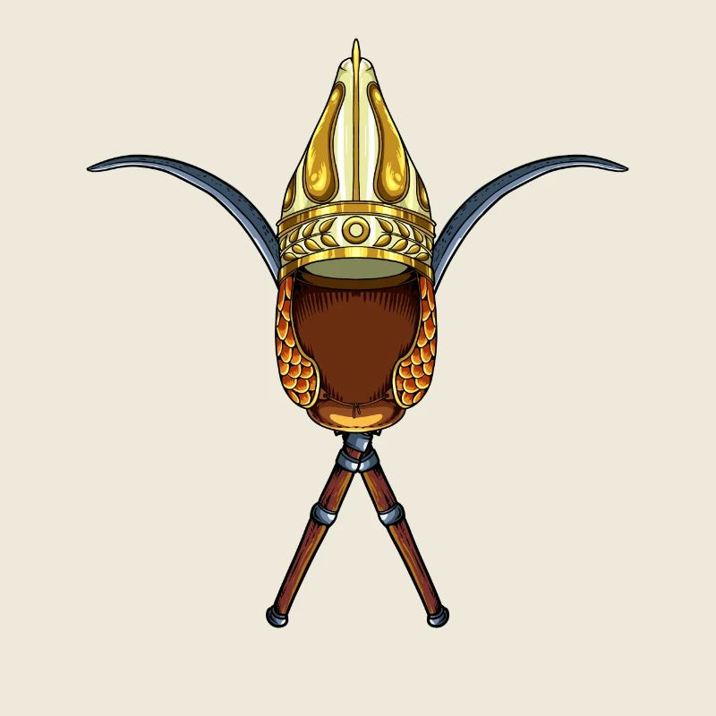 Daker Schwerter und Helm