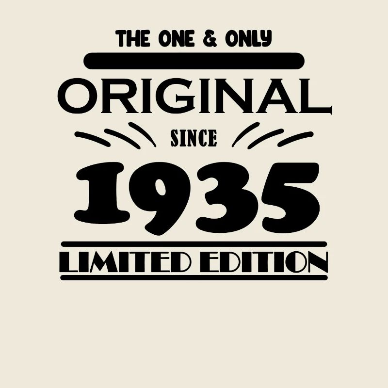 1935 - Année de construction 1935 - Naissance 1935