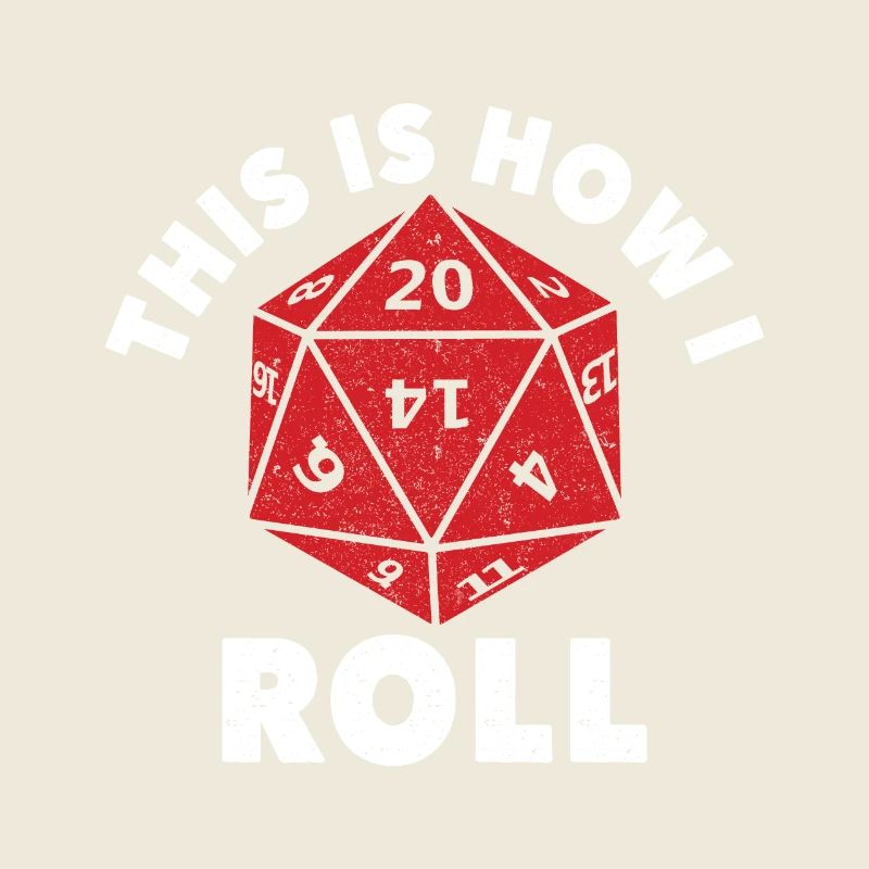 Dungeons Dice RPG Dragons C’EST COMME ÇA QUE JE ROULE