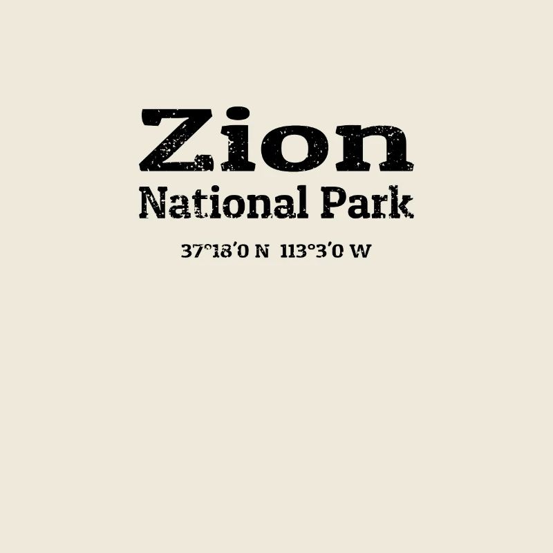 Zion National Park Coordinates