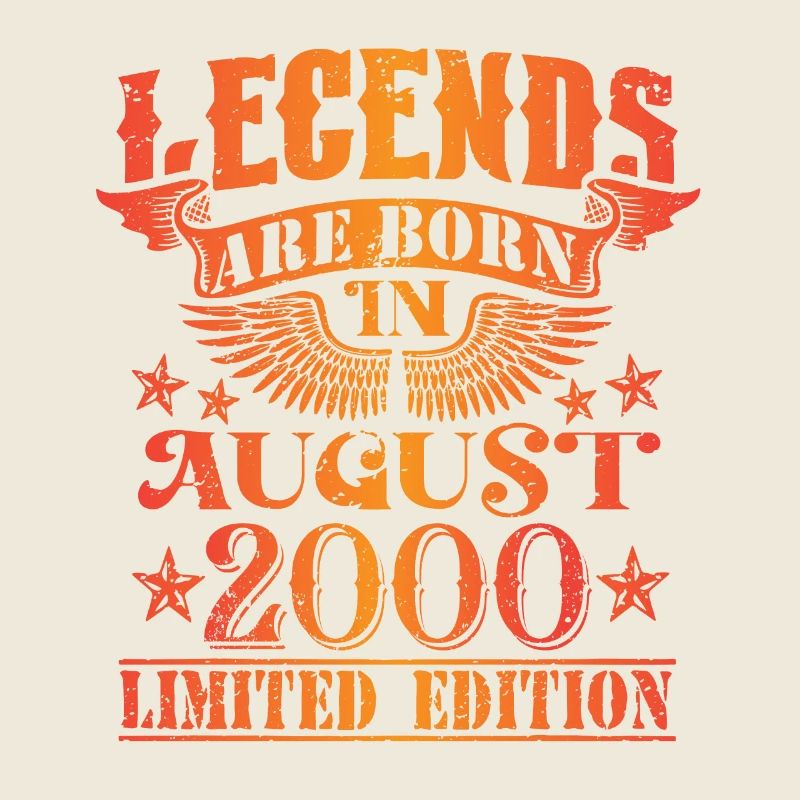 Anniversaire Août 2000 Edition Limitée Millésime