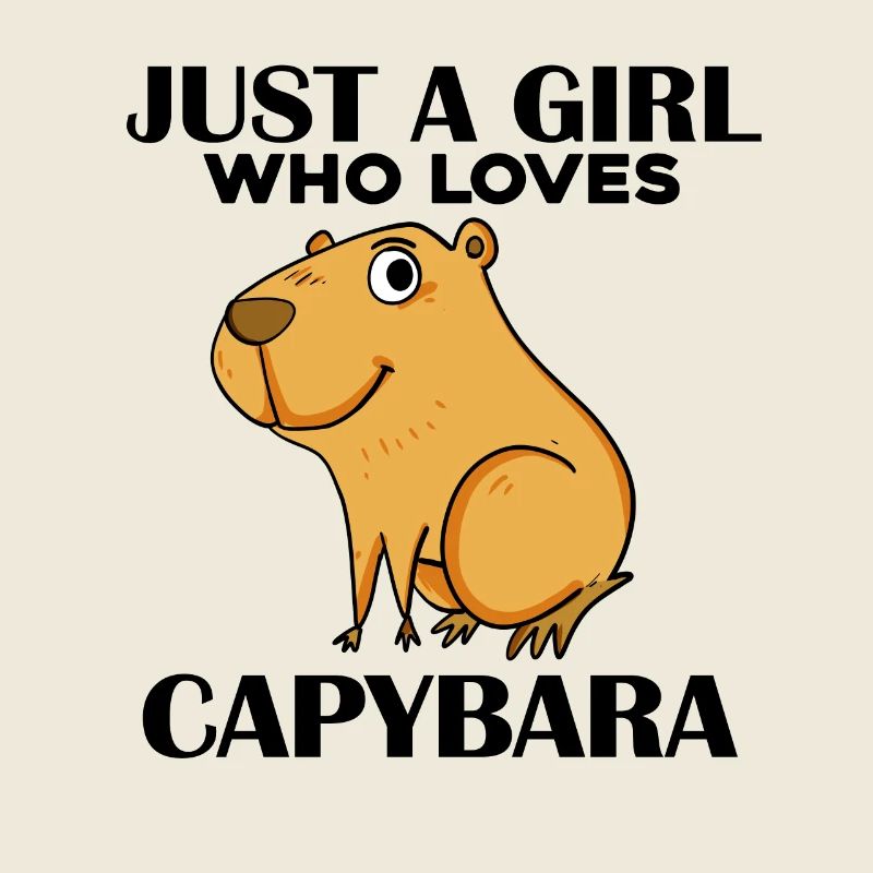 Capybara Fille Dicton