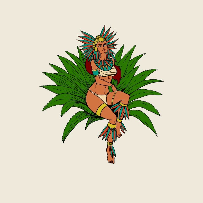 Aztec Earth Goddess - Mayahuel