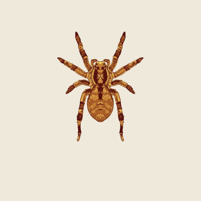 Zeichnung einer Nosferatu Spinne