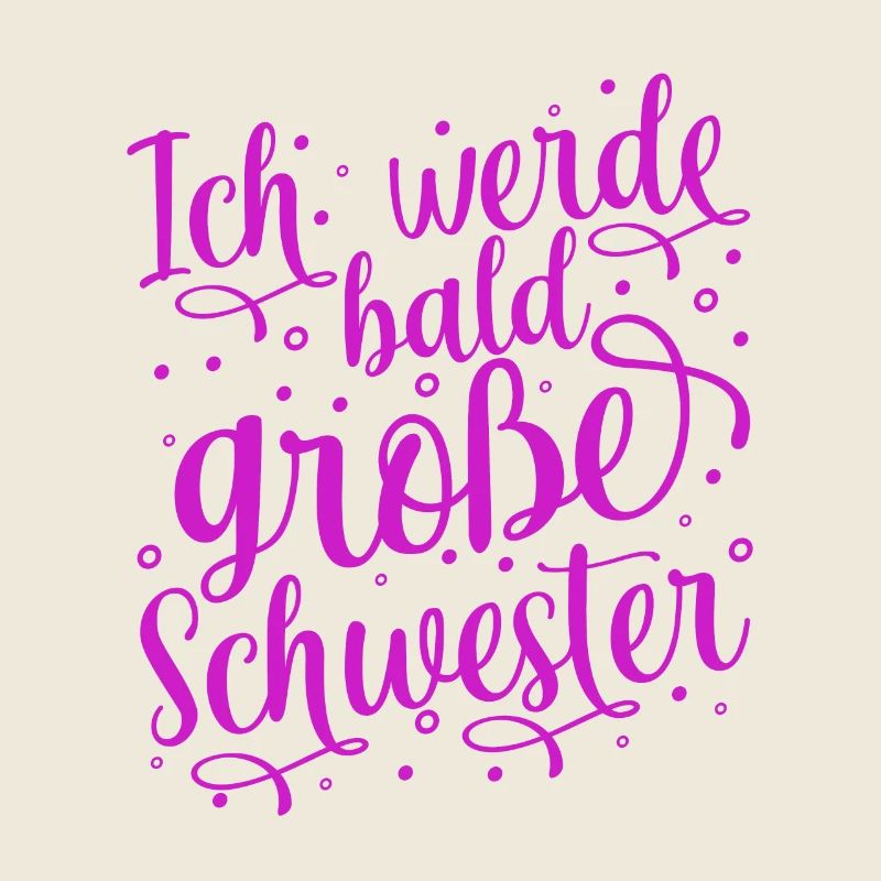 Ich werde große Schwester