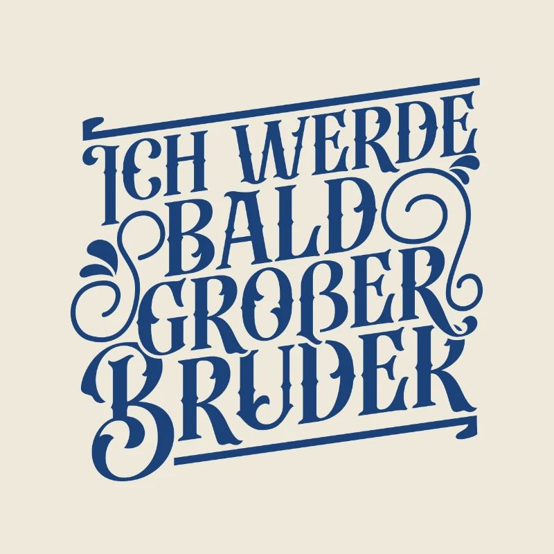 Ich werde bald großer Bruder